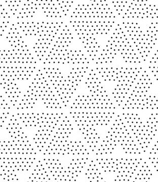 Vector geometric seamless pattern. Repeating abstract triangle gradation in b Stock Illustration