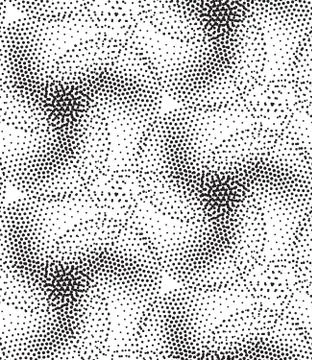 Vector geometric seamless pattern. Repeating abstract triangles gradation in  Stock Illustration