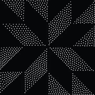 Vector geometric seamless pattern. Repeating abstract dots 库存插图