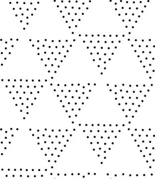 Vector geometric seamless pattern. Repeating abstract dots Illustrazione stock
