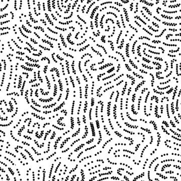 Vector geometric seamless pattern. Repeating abstract dots 库存插图