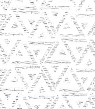 Vector geometric seamless pattern. Repeating abstract dots 스톡 일러스트