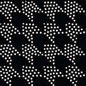 Vector geometric seamless pattern. Repeating abstract dots 스톡 일러스트