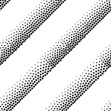 Vector geometric seamless pattern. Repeating abstract dots Illustrazione stock