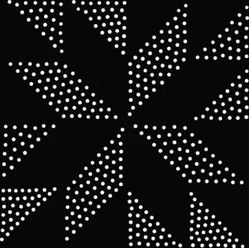 Vector geometric seamless pattern. Repeating abstract dots 스톡 일러스트