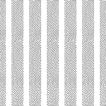 Vector geometric seamless pattern. Repeating abstract dots Stock Illustration