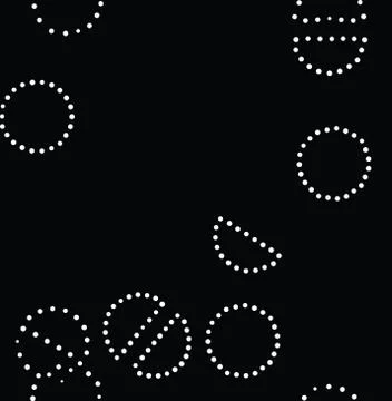 Vector geometric seamless pattern. Repeating abstract dots 스톡 일러스트
