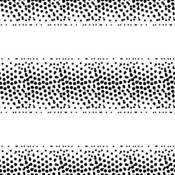 Vector geometric seamless pattern. Repeating abstract dots Stock Illustration