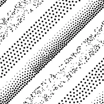 Vector geometric seamless pattern. Repeating abstract dots Stock Illustration