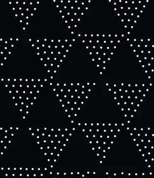 Vector geometric seamless pattern. Repeating abstract dots Illustrazione stock