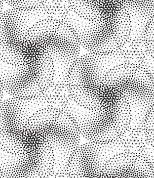 Vector geometric seamless pattern. Repeating abstract dots 스톡 일러스트