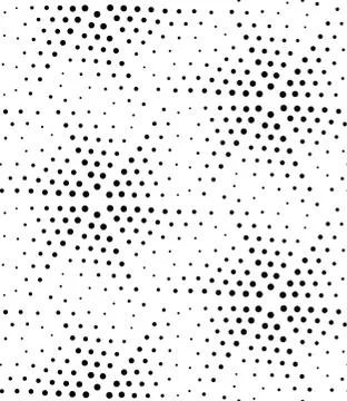 Vector geometric seamless pattern. Repeating abstract dots Stock Illustration