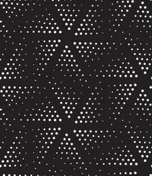Vector geometric seamless pattern. Repeating abstract dots 스톡 일러스트
