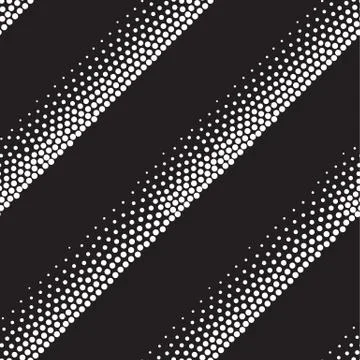 Vector geometric seamless pattern. Repeating abstract dots Stock Illustration