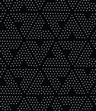 Vector geometric seamless pattern. Repeating abstract dots 库存插图