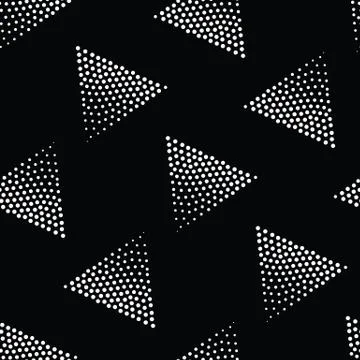 Vector geometric seamless pattern. Repeating abstract dots 스톡 일러스트