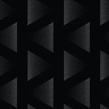Vector geometric seamless pattern. Repeating abstract dots Illustrazione stock
