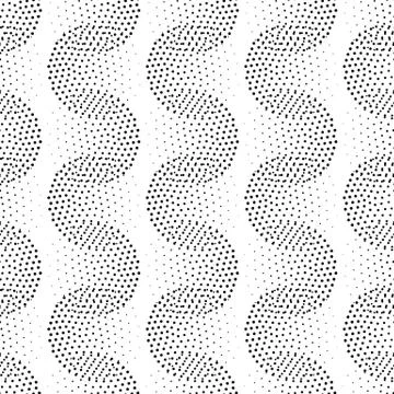 Vector geometric seamless pattern. Repeating abstract dots 스톡 일러스트