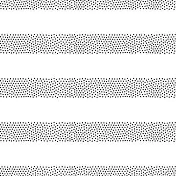 Vector geometric seamless pattern. Repeating abstract dots Stock Illustration