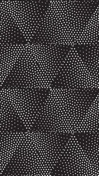 Vector geometric seamless pattern. Repeating abstract dots Stock Illustration