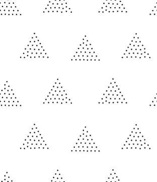 Vector geometric seamless pattern. Repeating abstract dots Illustrazione stock