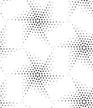 Vector geometric seamless pattern. Repeating abstract dots 스톡 일러스트