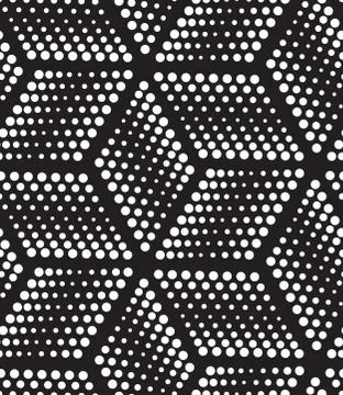 Vector geometric seamless pattern. Repeating abstract dots 스톡 일러스트