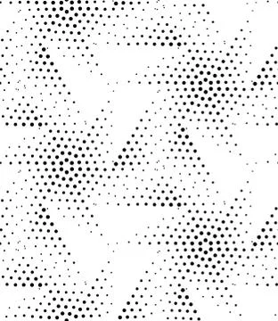 Vector geometric seamless pattern. Repeating abstract dots Illustrazione stock