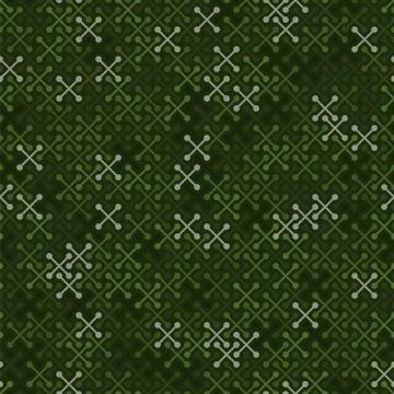 Vector geometric seamless pattern with simple cross shapes silhouettes Stock Illustration