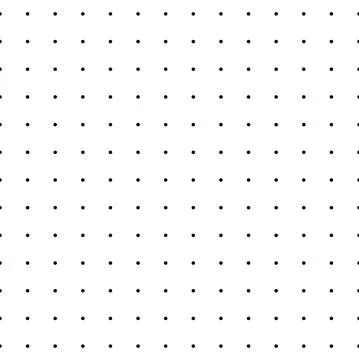 Vector. Geometric seamless pattern. Small dots in rows. Stock Illustration