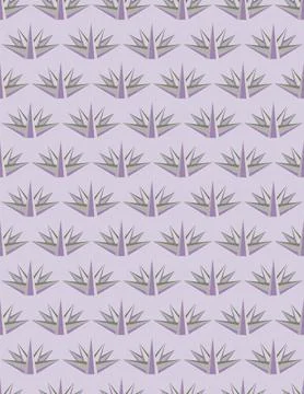 Vector geometric seamless pattern of striped triangles. イラスト素材
