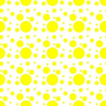 Vector geometric seamless pattern. Universal Repeating abstract circles figur Stock Illustration