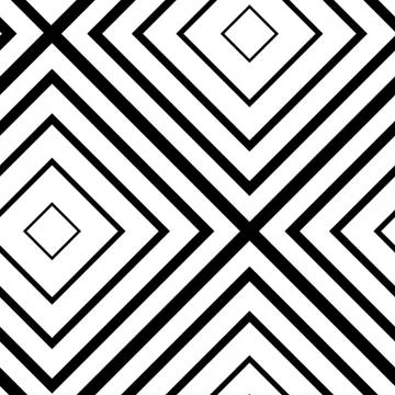 Vector geometric seamless rhombus pattern background. 스톡 일러스트