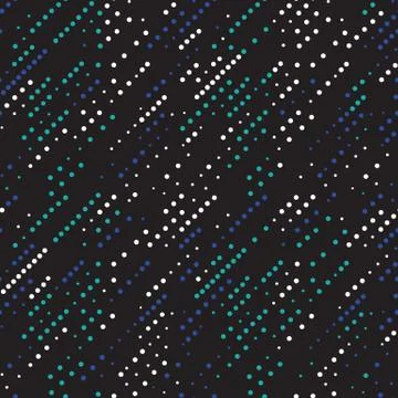 Vector geometric stripes seamless pattern. Repeating abstract li Stock Illustration