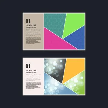 Vector geometric triangular design style イラスト素材