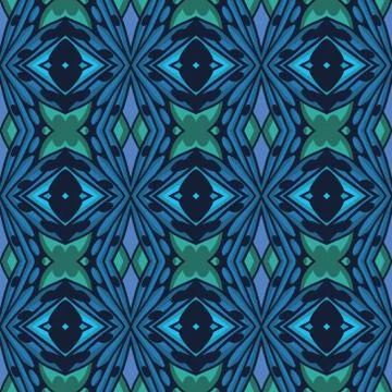 Vector geometry abstract seamless pattern background Stock Illustration