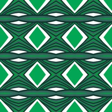 Vector geometry abstract seamless pattern background Stock Illustration