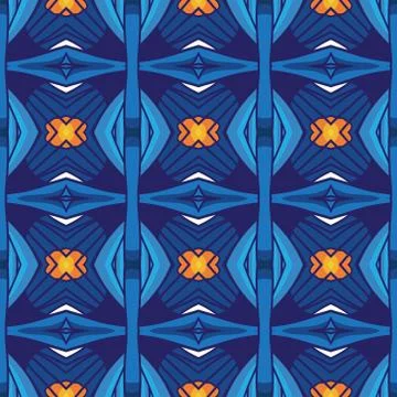 Vector geometry abstract seamless pattern background Stock Illustration