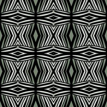 Vector geometry abstract seamless pattern background Illustrazione stock