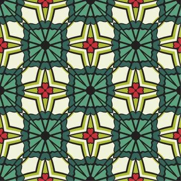 Vector geometry abstract seamless pattern background Stock Illustration