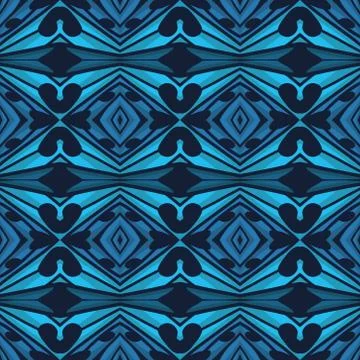 Vector geometry abstract seamless pattern background Stock Illustration