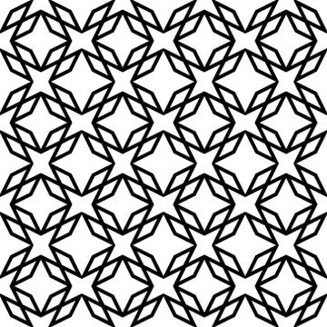 Vector geometry abstract seamless pattern background Stock Illustration