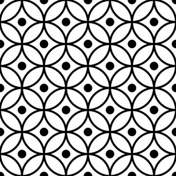 Vector geometry abstract seamless pattern background Stock Illustration