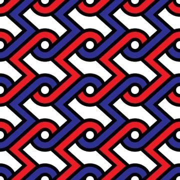 Vector geometry abstract seamless pattern background Stock Illustration