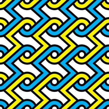 Vector geometry abstract seamless pattern background イラスト素材