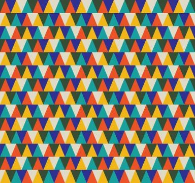 Vector geometry abstract seamless pattern background Stock Illustration