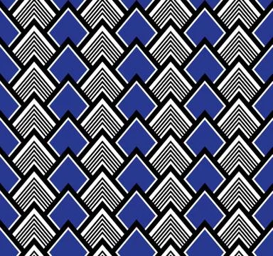 Vector geometry abstract seamless pattern background イラスト素材