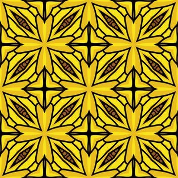 Vector geometry abstract seamless pattern background Stock Illustration