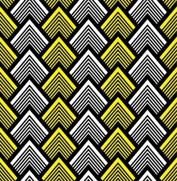 Vector geometry abstract seamless pattern background Illustrazione stock