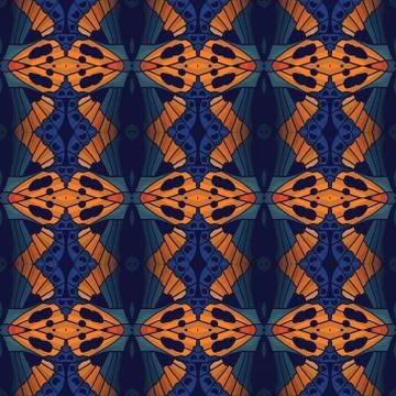 Vector geometry abstract seamless pattern background Stock Illustration